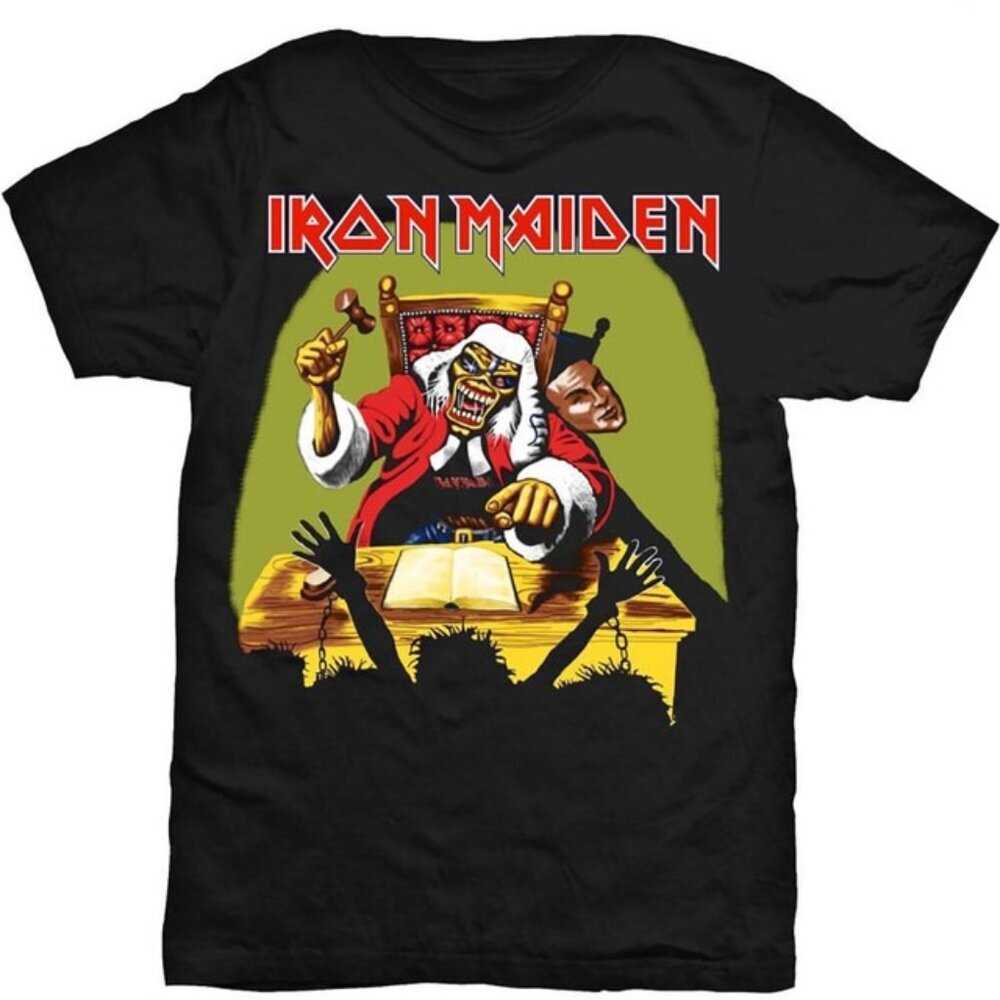Iron Maiden Deaf Sentence Heavy Metal Band Graphic Album Art Tour Fan T-Shirt 05